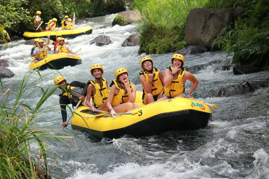 ayung river ubud rafting bali tour transport cheap price