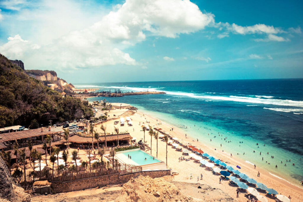 melasti beach bali tour transport service